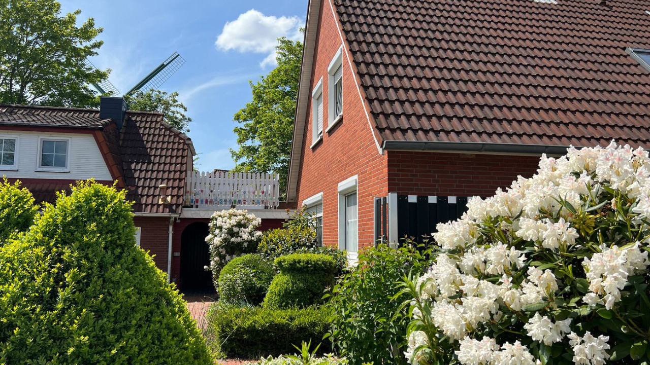 Außenansicht Ferienwohnungen Greetsiel